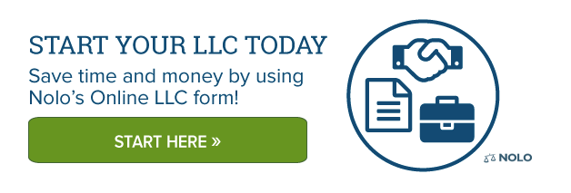 Nolo’s online LLC form